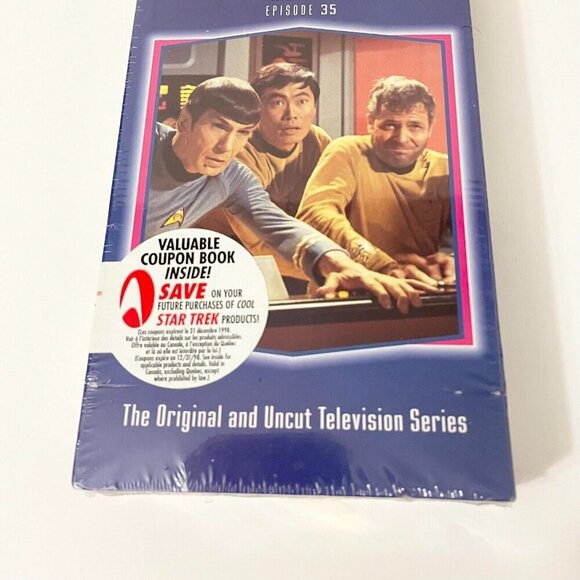 Vtg 1993 Star Trek The Television Series The Doomsday Machine VHS Tape - Picture 3 of 16